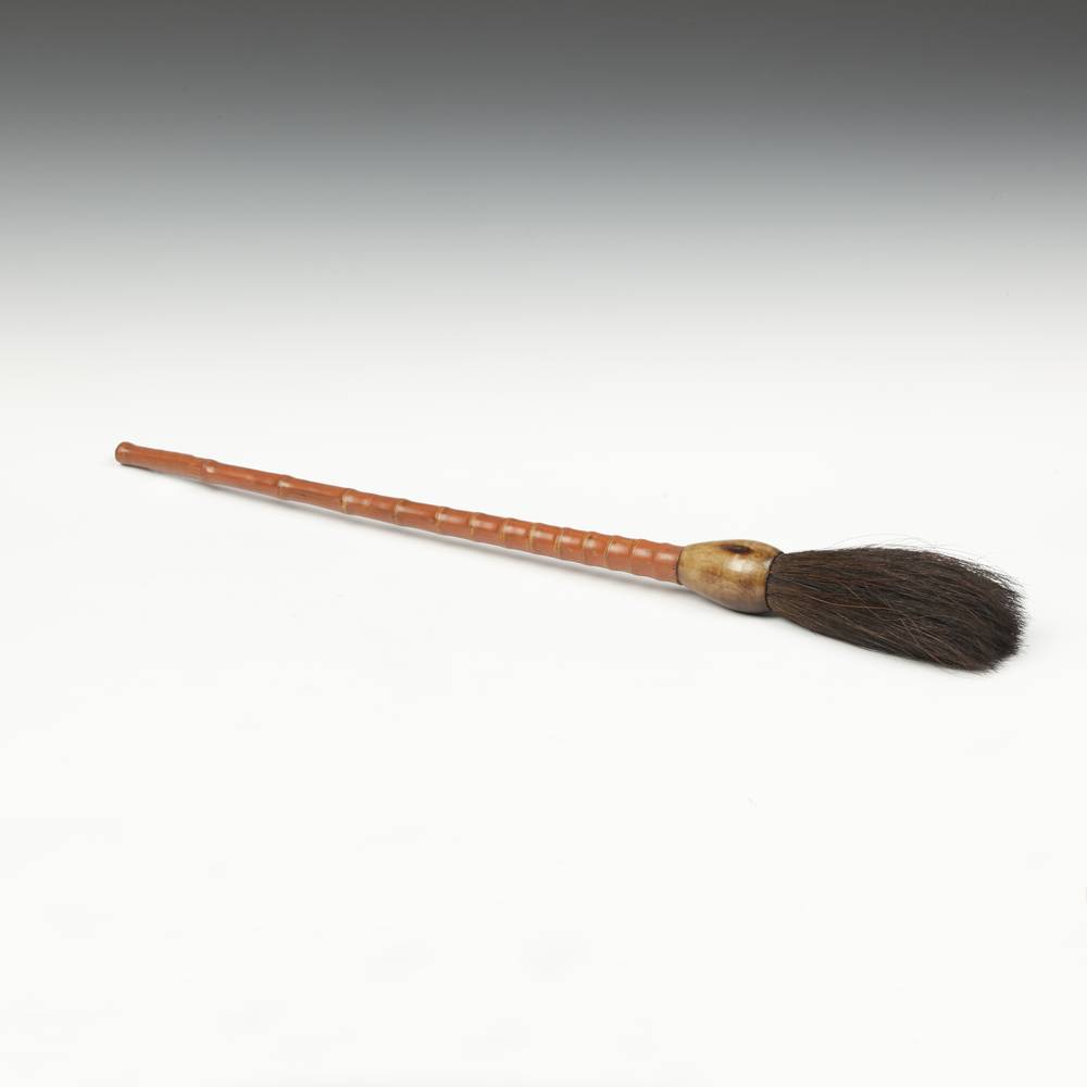 Chinese Bone Calligraphy Brush - Image 2