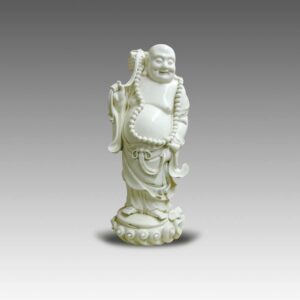 Chinese Figure of Budai or Laughing Buddha, Fitted As a Lamp