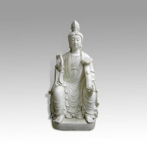 Chinese Figure of Quan Yin, Fitted As a Lamp