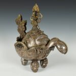 Indian Temple Fragment with Monkey Motif, Based, India