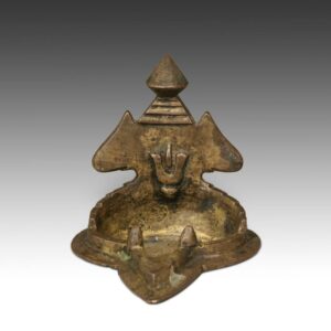 Indian Brass Oil Lamp