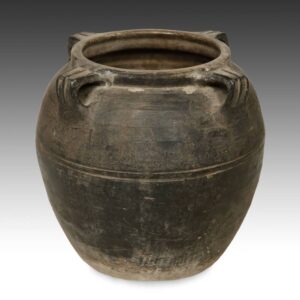 Chinese Water Vessel with 4 Handles