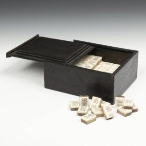 Chinese Mahjong Set with Box