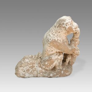 Indian Temple Fragment Depicting Monkey, Based