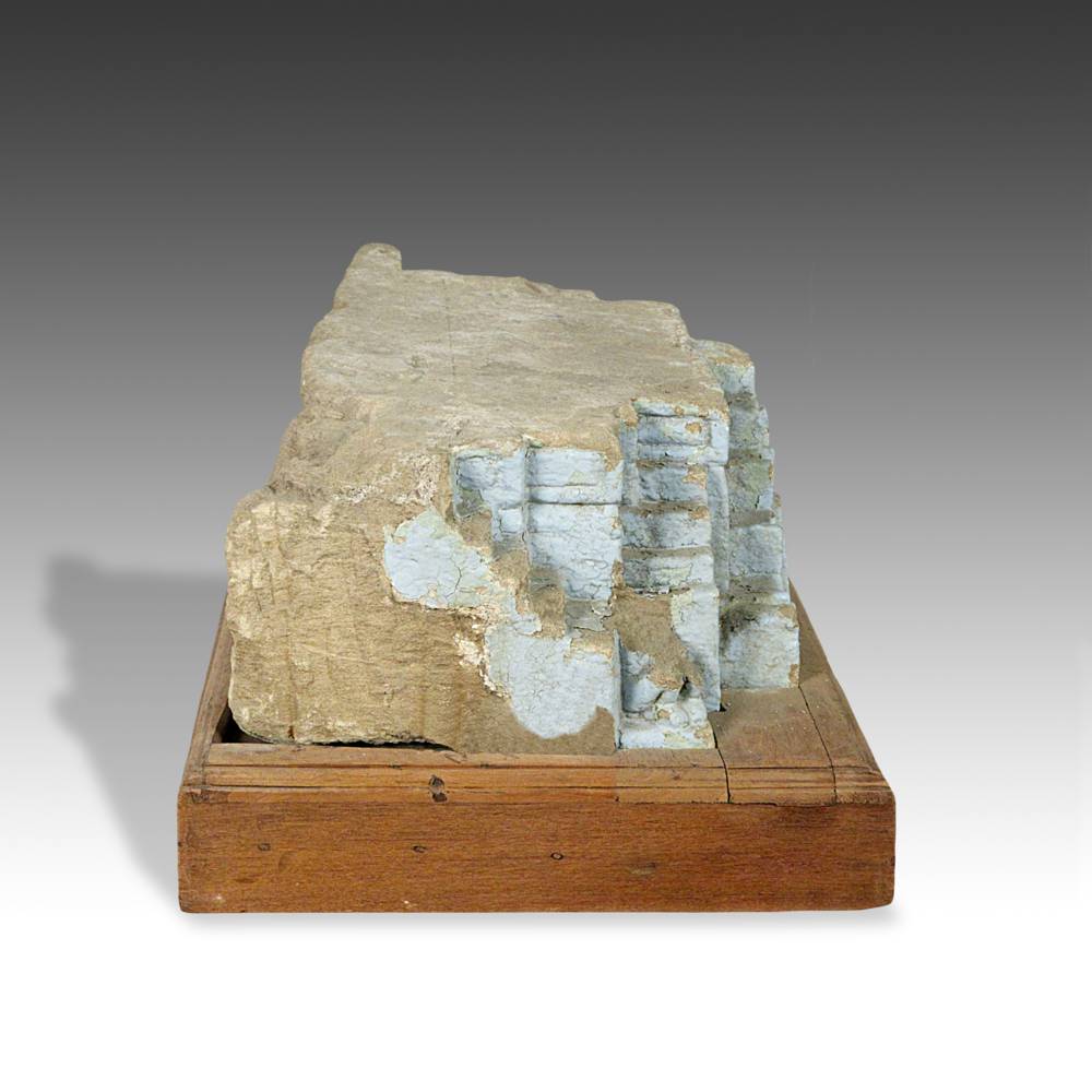 Indian Temple Fragment with Monkey Motif, Based - Image 3
