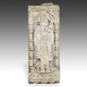 Indian Temple Fragment with Figure