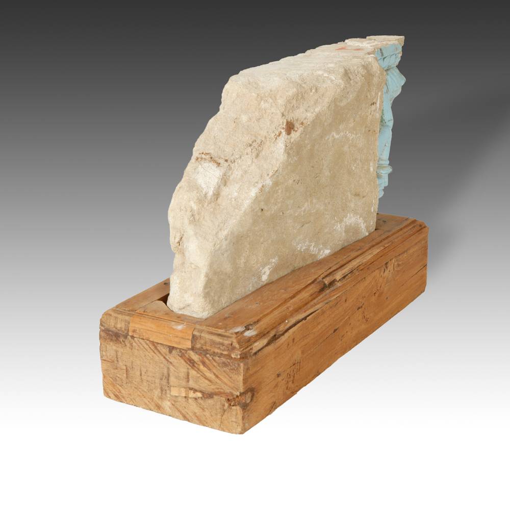 Indian Temple Fragment with Monkey Motif - Image 5