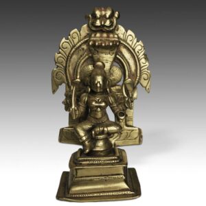 Indian Seated Figure of Durga