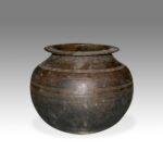 Indian Cylinder Vessel with Loop Handles, India