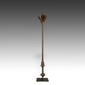 Indian Bronze Mace, Based
