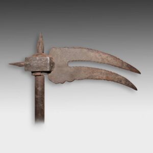 Indian Claw-Blade Axe, Based