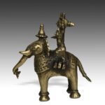 Indian Pilgrimage Figure of Devi, India