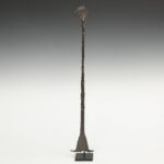 Temne Standing Wood Figure, Based, Temne Peoples, Sierra Leone