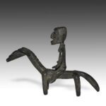 Dogon Bronze Equestrian Figure, Based, Dogon Peoples, Mali