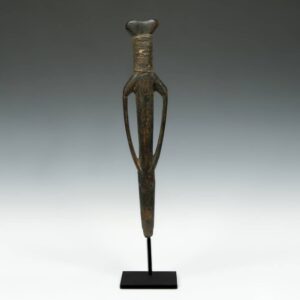 Mossi Wood Whistle or Flute, Based