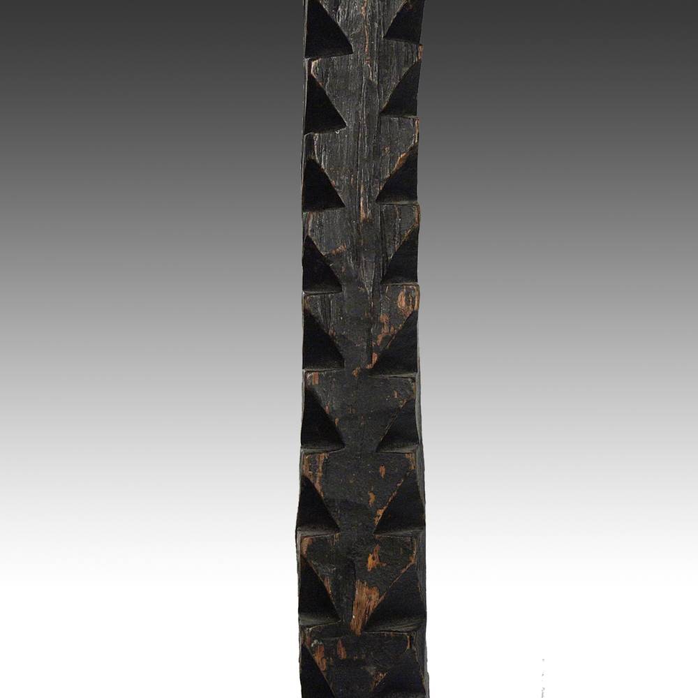 Nupe Wood House Post, Based - Image 6