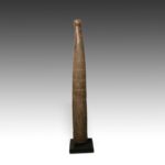 Fon Wood Medicine Pounder, Based, Fon Peoples, Benin