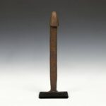 Edo Post Top with Equestrian Figure, Edo (Benin) Peoples, Nigeria