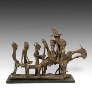 Figure Depicting King of Chad