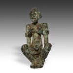 Dogon Bronze Equestrian Figure, Dogon Peoples, Mali