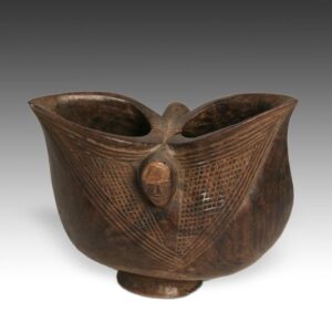 Kuba Wood Ceremonial Cup