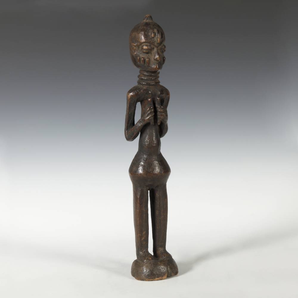 Lulua Wood Standing Figure, Based - Image 2