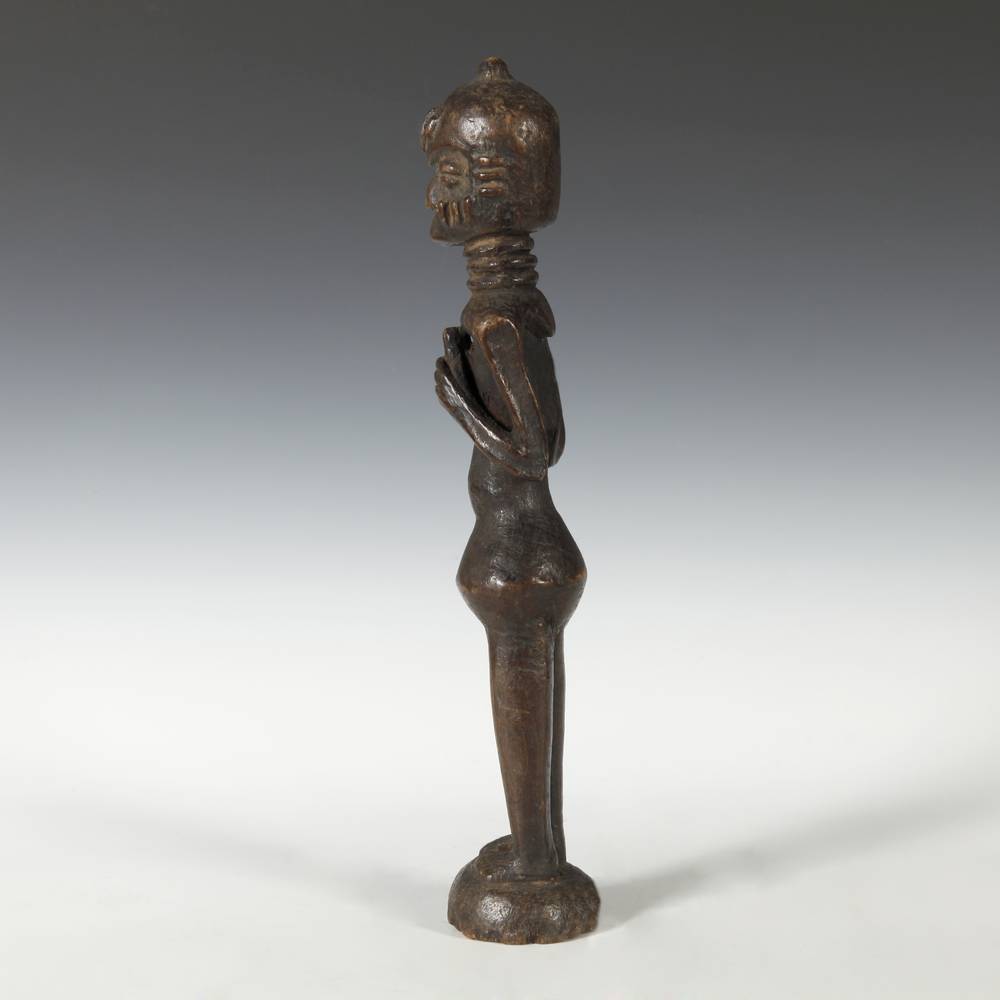 Lulua Wood Standing Figure, Based - Image 3