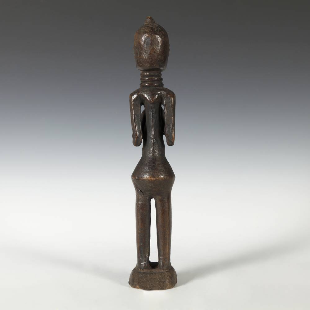Lulua Wood Standing Figure, Based - Image 4