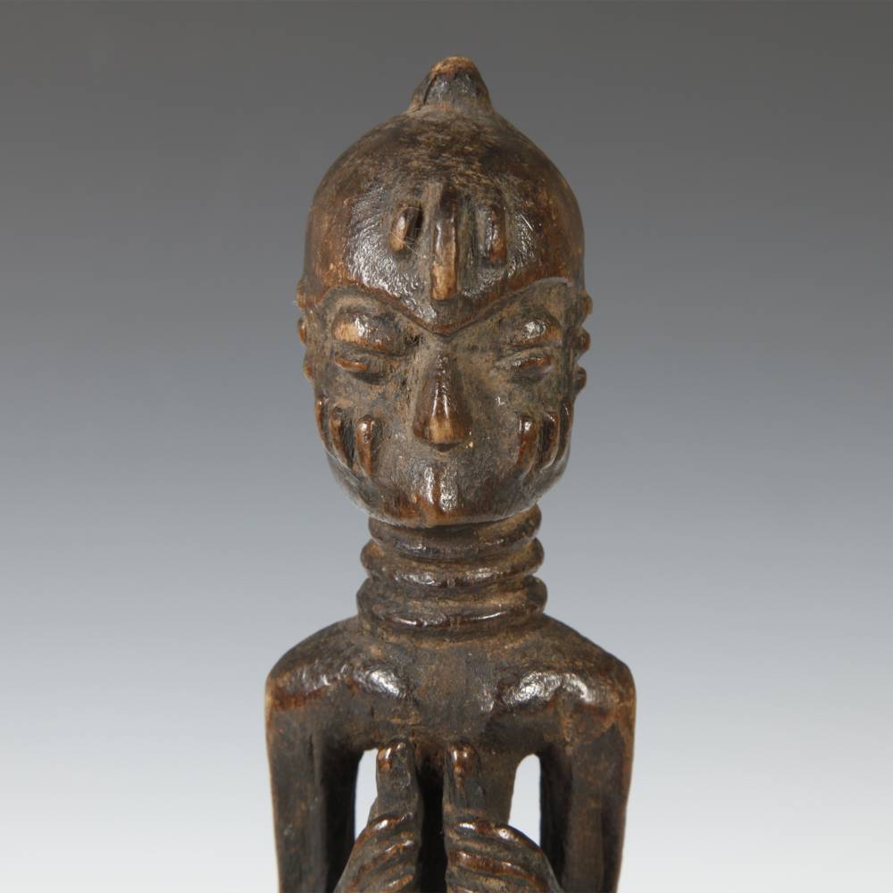 Lulua Wood Standing Figure, Based - Image 5
