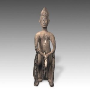Dogon Wood Seated Figure
