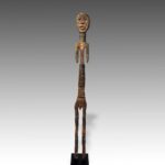 Makonde Fetish Doll Maternity Figure, Based, Makonde Peoples, Tanzania