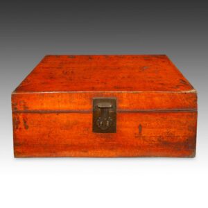 Chinese Lidded Box with Handles