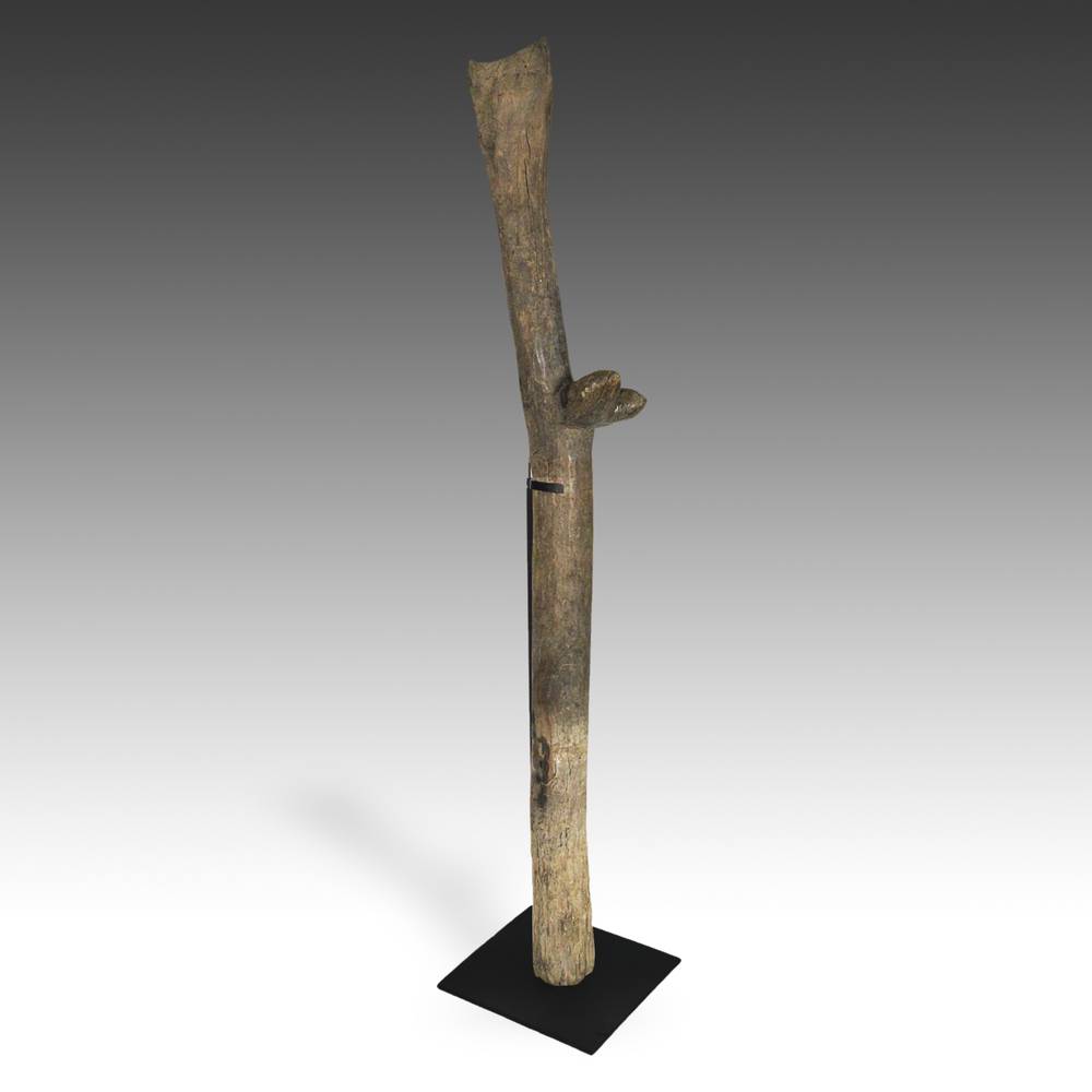 Dogon Wood House Post, Based