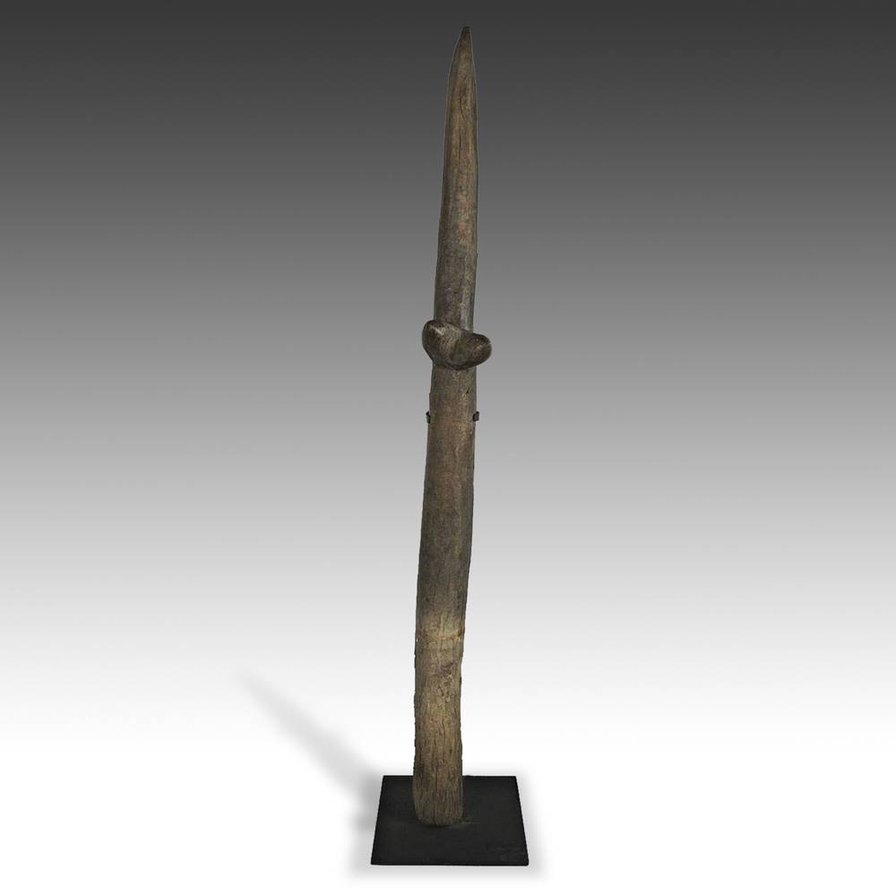 Dogon Wood House Post, Based - Image 2