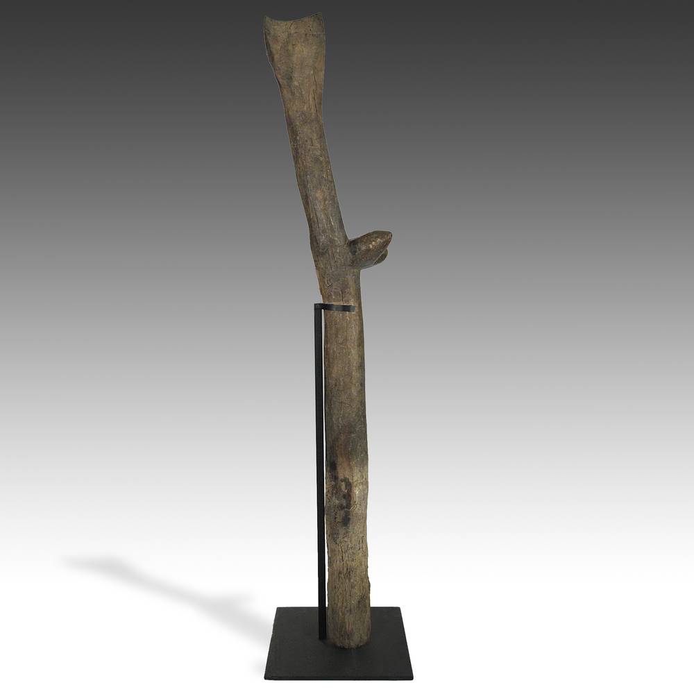 Dogon Wood House Post, Based - Image 3