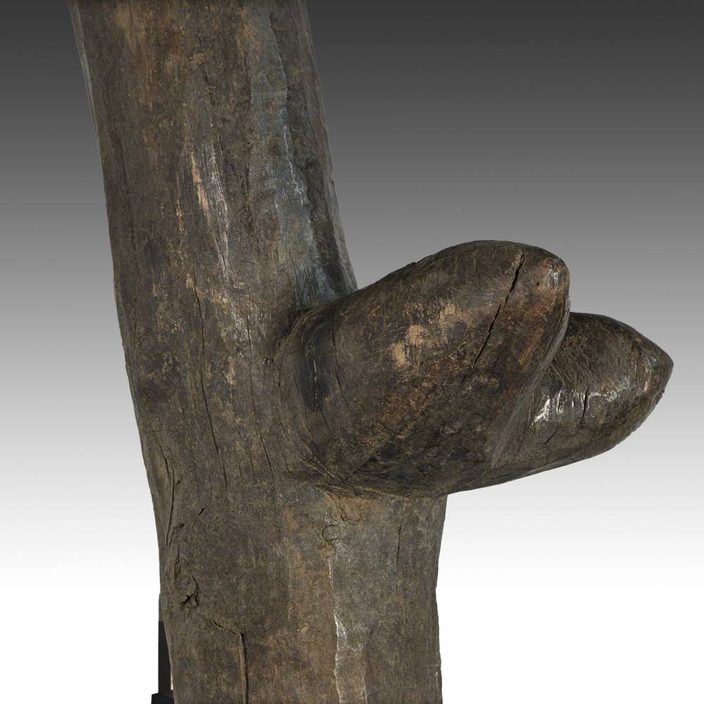 Dogon Wood House Post, Based - Image 7