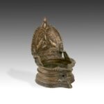 Indian Lotus-Form Platter, Based, India