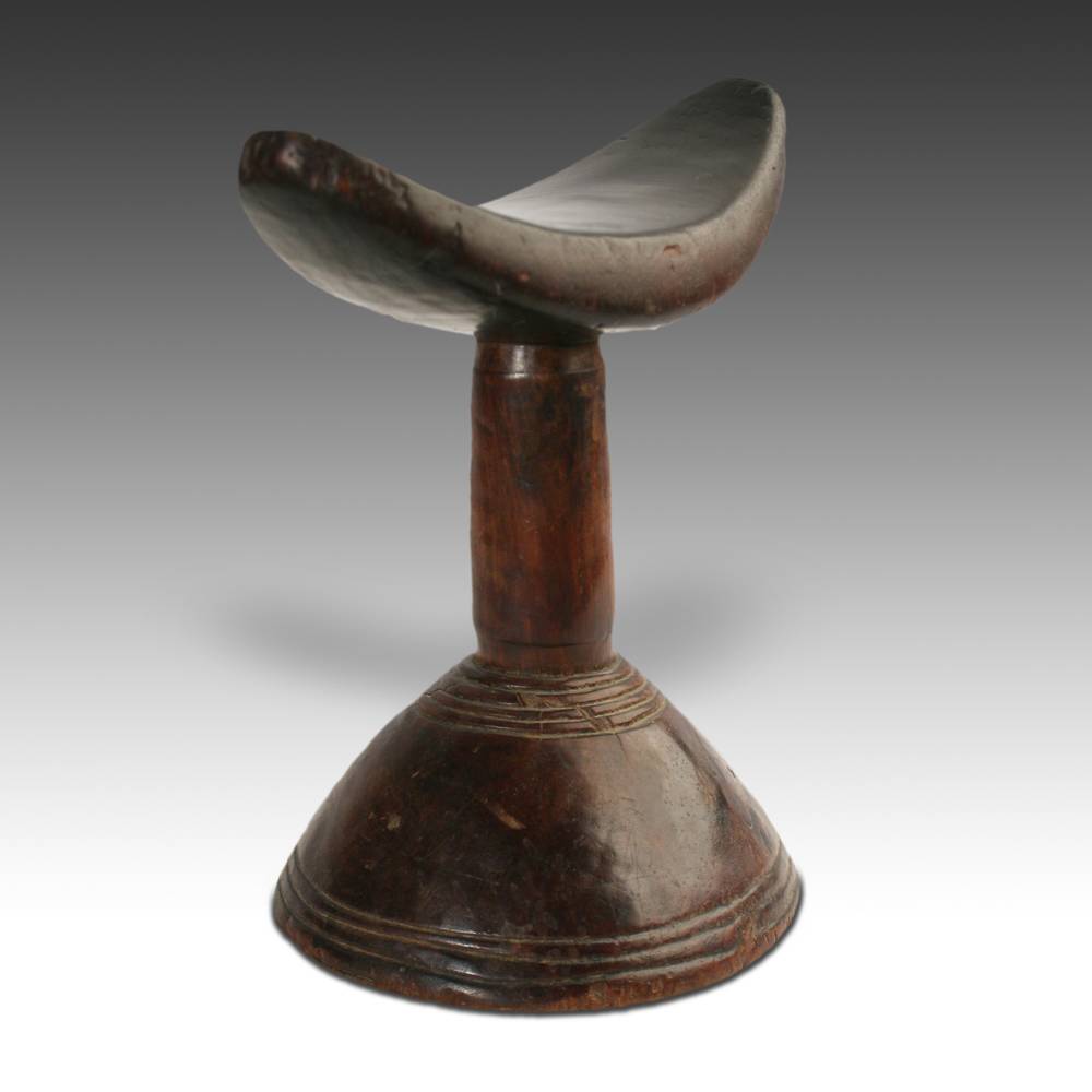 Oromo Wood Headrest, Ethiopia - Image 2