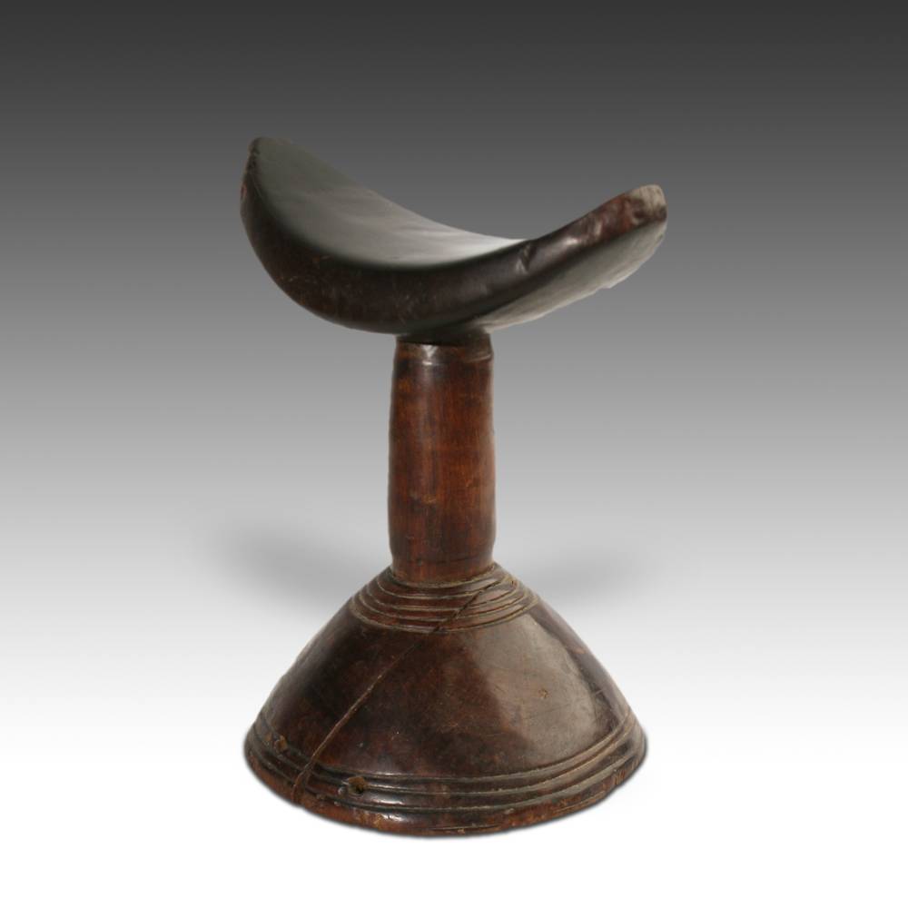 Oromo Wood Headrest, Ethiopia - Image 3