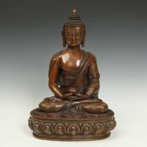 Nepalese Amitabha Buddha Seated in Dhyana Mudra
