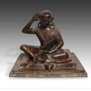 Nepalese Seated Figure of Milarepa,the Great Teacher
