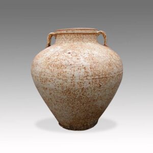 Chinese Oil Vessel with Loop Handles