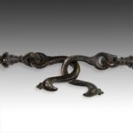 Chadian Bracelet Currency with Rabbit Motif, Chad