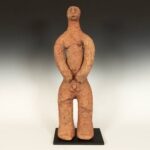 Fon Kneeling Figure with Beads, Fon Peoples, Benin