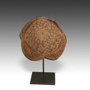 Kuba Rattan Hat, Democratic Republic of Congo, Based