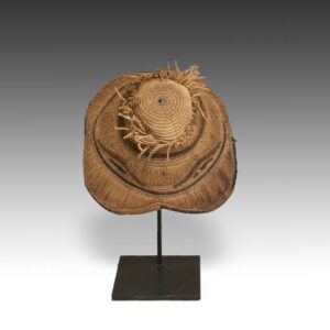 Kuba Rattan Hat, Democratic Republic of Congo, Based
