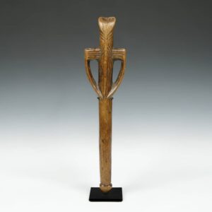 Mossi Wood Whistle or Flute, Based