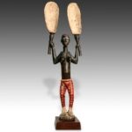 Loma Landai or Forest Spirit Initiation Mask, Based, Loma Peoples, Liberia