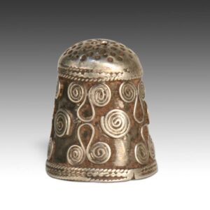 Indian Silver Thimble