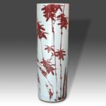 Chinese Octagonal Vessel with Lion Motif, China
